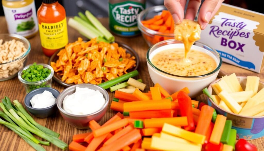 Preparing High-Protein Buffalo Chicken Dip