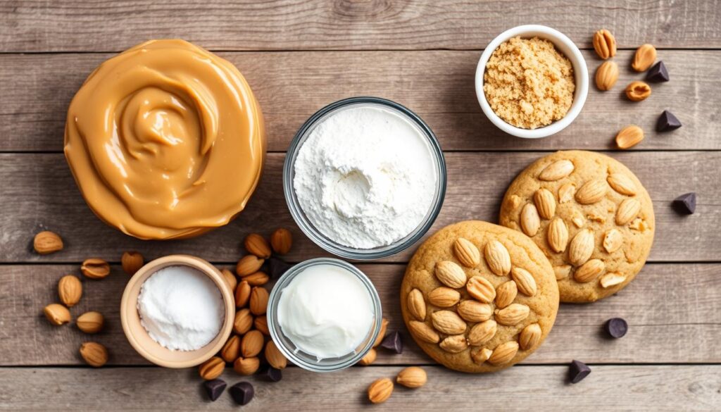 Eggless Peanut Butter Cookie Ingredients