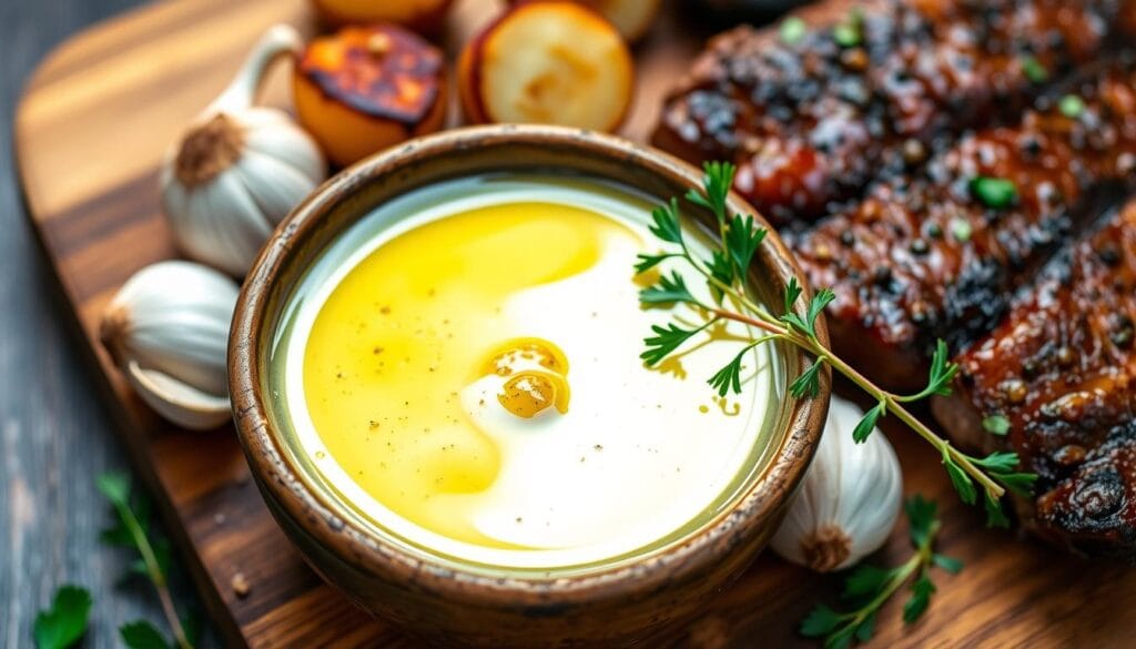 Garlic Butter Sauce for Steak and Potatoes