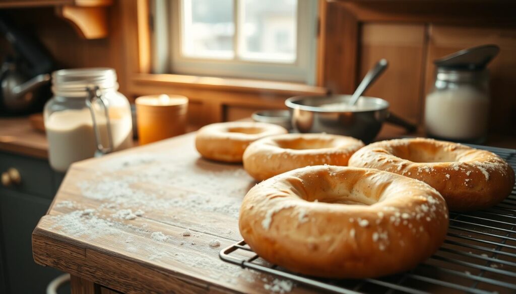 Homemade Sourdough Bagel Recipe