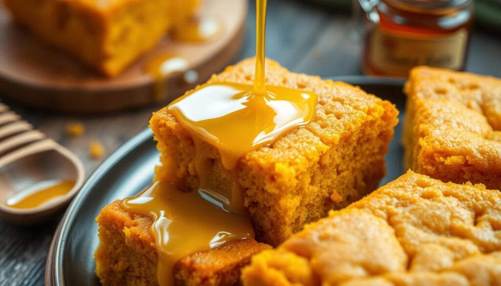 Honey Butter Glaze for Sweet Potato Cornbread