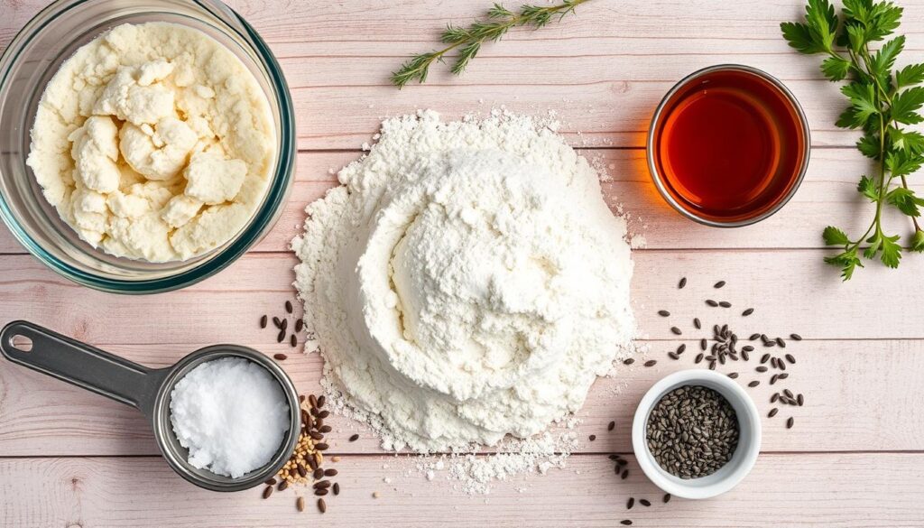 Sourdough Bagel Ingredients