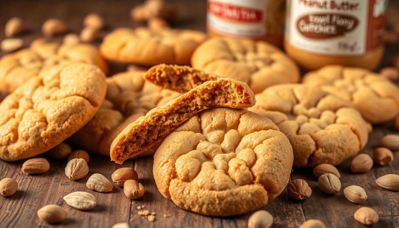 eggless peanut butter cookies