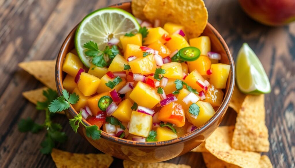 pineapple mango salsa