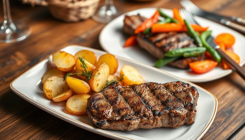 steak and potatoes recipe